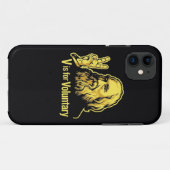 Lysandor Spooner Friedenszeichen Case-Mate iPhone Hülle (Rückseite (Horizontal))