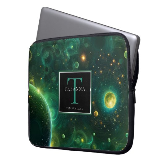 Lysara Cascade Laptopschutzhülle (Vorderseite Links)