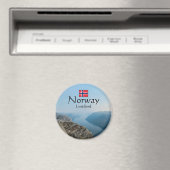 Lysefjord Norwegen Magnet (In Situ (Geschirrspüler))