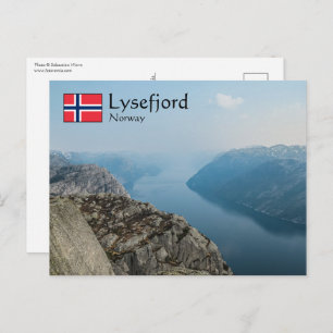 Lysefjord Norwegen Postkarte
