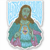 LysergicDeity x iamriboflavin Aufkleber (Vorderseite)