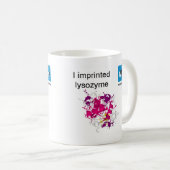 Lysozyme-Template-Tasse Kaffeetasse (VorderseiteRechts)