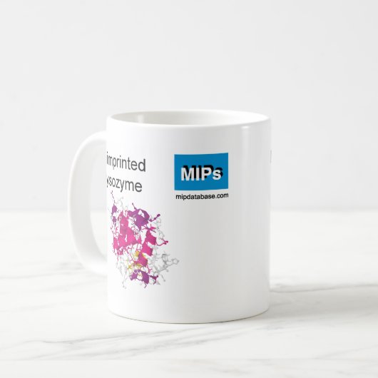 Lysozyme-Template-Tasse Kaffeetasse (Vorderseite Links)