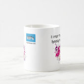 Lysozyme-Template-Tasse Kaffeetasse (Mittel)