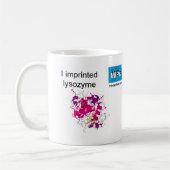 Lysozyme-Template-Tasse Kaffeetasse (Links)