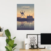 Lytham Lancashire Reiseposter Poster (Heimbüro)