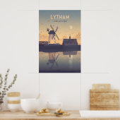 Lytham Lancashire Reiseposter Poster (Küche)