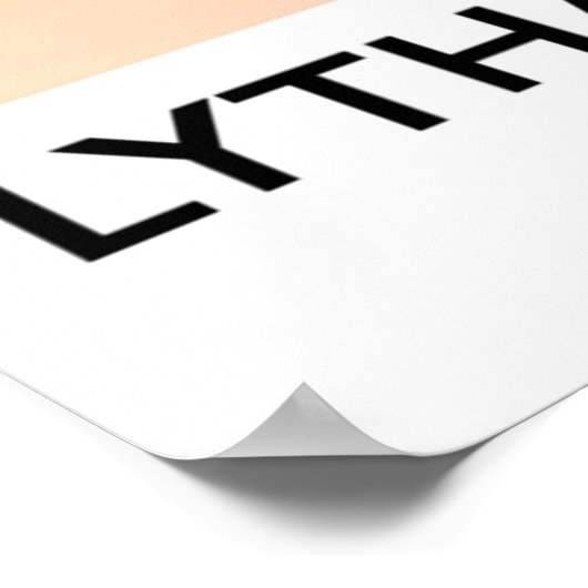 Lytham St Annes Lancashire Poster (Ecke)