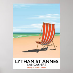 Lytham St Annes Lancashire Poster