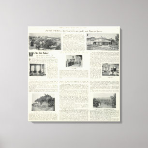 Lytton Frühlinge, Kalifornien Leinwanddruck