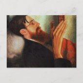 Lytton Strachey, 1916 Postkarte (Vorderseite)