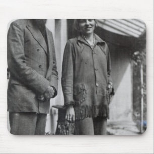 Lytton Strachey und Iris-Baum Mousepad