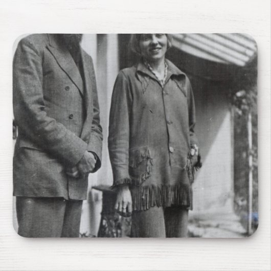 Lytton Strachey und Iris-Baum Mousepad (Vorne)