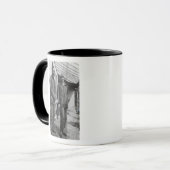 Lytton Strachey und Iris-Baum Tasse (Vorderseite Links)