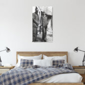 Lytton Strachey und Iris Tree Leinwanddruck (Insitu (Schlafzimmer))