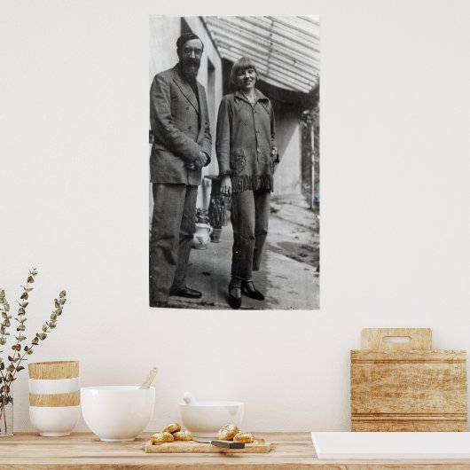 Lytton Strachey und Iris Tree Poster (Küche)