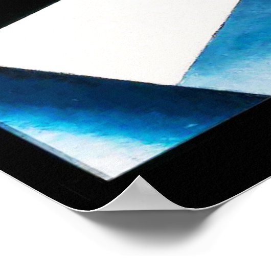 Lyubov Popova - malerisch architektonisch Poster (Ecke)