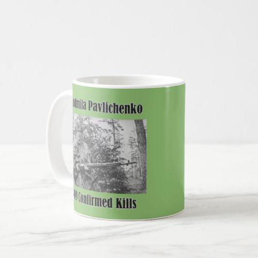 Lyudmila Pavlichemko Kaffeetasse (Vorderseite Links)