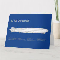 LZ 127 Graf Zeppelin - Luftschiff Blueprint Plans 