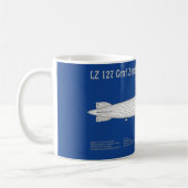 LZ 127 Graf Zeppelin - Luftschiff Blueprint Plans  Kaffeetasse (Links)