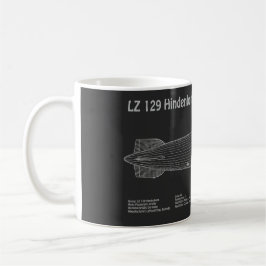 LZ 129 Hindenburg - Flugplan PD Kaffeetasse