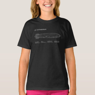 LZ 129 Hindenburg - Flugplan PD T-Shirt