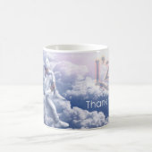 L'z "danke" klassische Kaffee-Tasse Kaffeetasse (Mittel)