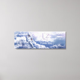 L'z-"Danke" Premium Wrap Leinwand 36"x12", 1,5"