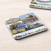 LZO002 ROM, Latium, Italien, Getränkeuntersetzer (Linke Seite)