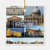 LZO002 ROM, Latium, Italien, Keramikornament (Rückseite)