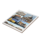 LZO010-Mosaik von ROM, Latium, Italien, Fliese (Seite)