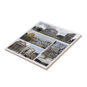 LZO012 ROM, Kolosseum, Pantheon, Fliese