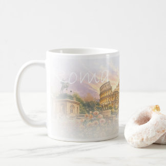 LZO01A Mosaik von ROM, Latium, Italien, Kaffeetass Kaffeetasse