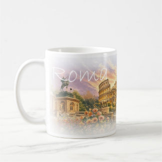 LZO01C-Mosaik von ROM, Latium, Italien, Kaffeetass Kaffeetasse
