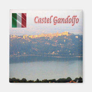 LZO020 CASTEL GANDOLFO, Sunset, Latium, Italien, Magnet