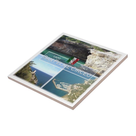 LZO025 SAN FELICE CIRCEO, Latium, Fliese (Seite)