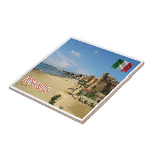 LZO027 NETTUNO Küste, Latium, Italien, Fliese