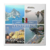 LZO046 VENTOTENE, Latium, Fliese (Vorderseite)