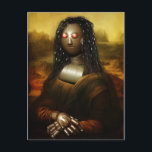 M0NA1ZA-582 Postkarte<br><div class="desc">Ein Renaissanceroboter Mona lisa M0NA1ZA-582</div>