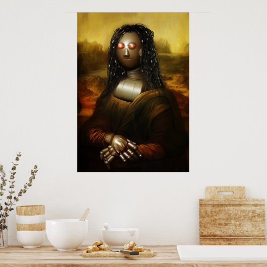 M0NA1ZA-582 Print Poster (Küche)