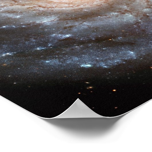 M101 Galaxy Poster (Ecke)