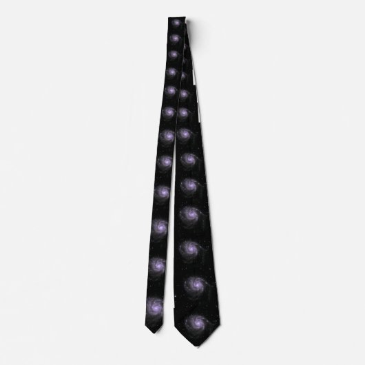 M101 Pinwheel Galaxy Neck Tie Krawatte (Rückseite)