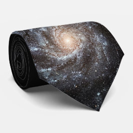 M101 Pinwheel Spiral Galaxy NASA Space Foto Krawatte