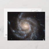 M101 Pinwheel Spiralgalaxie NASA Postkarte (Vorne/Hinten)