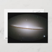 M104 Sombrero Galaxy Postkarte (Vorne/Hinten)