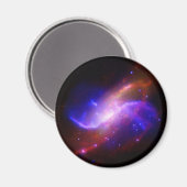 M106 Spiralgalaxie-Emission NASA Magnet (Vorderseite/Rückseite)