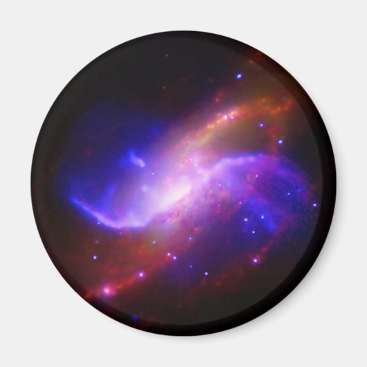 M106 Spiralgalaxie-Emission NASA Magnet (Vorne)