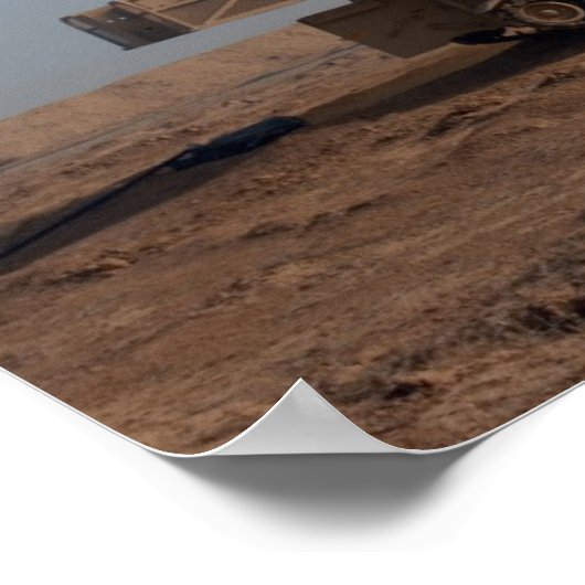 M109A6 Howitzer Poster (Ecke)