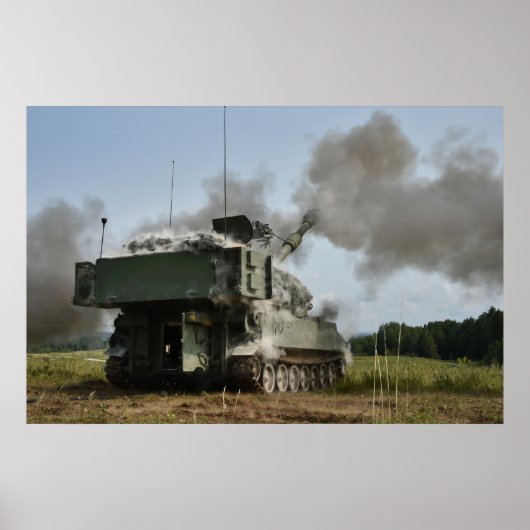 M109A6 Paladin Poster (Vorne)