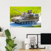 M10 BÜCHERBÜCHER - ARMORIERTES KAMPFfahrzeug Poster (Heimbüro)
